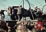 Image of Wounded marines carried to Higgins boats Iwo Jima, 1945, second 40 stock footage video 65675056725