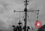 Standbild König Neptun Equator-Kreuzung Zeremonien Pazifik, 1944, aus Sekunde 44 historischem Filmmaterial Videoclip 65675056742