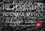 Image of He Has Seen War United States USA, 1944, second 27 stock footage video 65675056744