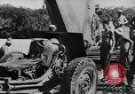 Image of US Soldiers labor and haul equipment Pacific Theater, 1944, second 38 stock footage video 65675056745