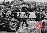 Image of US Soldiers labor and haul equipment Pacific Theater, 1944, second 41 stock footage video 65675056745