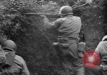 Image of US Army soldiers and Marines in combat World War 2 Pacific Theater, 1944, second 4 stock footage video 65675056746