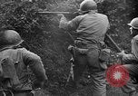 Image of US Army soldiers and Marines in combat World War 2 Pacific Theater, 1944, second 8 stock footage video 65675056746
