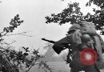 Image of US Army soldiers and Marines in combat World War 2 Pacific Theater, 1944, second 17 stock footage video 65675056746