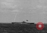 Image of Kamikaze aircraft attacking US ships World War 2 Pacific Ocean, 1944, second 1 stock footage video 65675056747