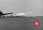Image of Kamikaze aircraft attacking US ships World War 2 Pacific Ocean, 1944, second 10 stock footage video 65675056747