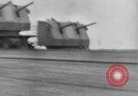 Image of Kamikaze aircraft attacking US ships World War 2 Pacific Ocean, 1944, second 26 stock footage video 65675056747