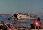 Image of Accidental fire consumes LSTs at Pearl Harbor Oahu Hawaii USA, 1944, second 27 stock footage video 65675056759