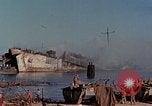 Image of Accidental fire consumes LSTs at Pearl Harbor Oahu Hawaii USA, 1944, second 32 stock footage video 65675056759
