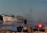 Image of Accidental fire consumes LSTs at Pearl Harbor Oahu Hawaii USA, 1944, second 34 stock footage video 65675056759