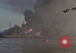 Image of Accidental fire consumes LSTs at Pearl Harbor Oahu Hawaii USA, 1944, second 51 stock footage video 65675056759