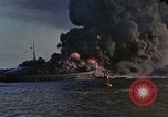 Image of Accidental fire consumes LSTs at Pearl Harbor Oahu Hawaii USA, 1944, second 62 stock footage video 65675056759