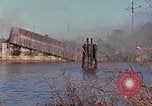 Image of Accidental fire destroys LSTs at West Loch, Pearl Harbor Oahu Hawaii USA, 1944, second 4 stock footage video 65675056760