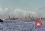 Image of Accidental fire destroys LSTs at West Loch, Pearl Harbor Oahu Hawaii USA, 1944, second 12 stock footage video 65675056760