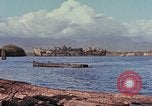 Image of Accidental fire destroys LSTs at West Loch, Pearl Harbor Oahu Hawaii USA, 1944, second 15 stock footage video 65675056760