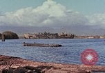 Image of Accidental fire destroys LSTs at West Loch, Pearl Harbor Oahu Hawaii USA, 1944, second 16 stock footage video 65675056760
