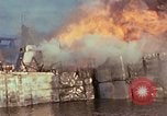 Image of Accidental fire destroys LSTs at West Loch, Pearl Harbor Oahu Hawaii USA, 1944, second 24 stock footage video 65675056760