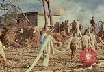 Image of Accidental fire destroys LSTs at West Loch, Pearl Harbor Oahu Hawaii USA, 1944, second 33 stock footage video 65675056760