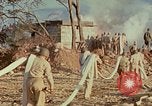 Image of Accidental fire destroys LSTs at West Loch, Pearl Harbor Oahu Hawaii USA, 1944, second 34 stock footage video 65675056760