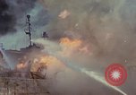 Image of Accidental fire destroys LSTs at West Loch, Pearl Harbor Oahu Hawaii USA, 1944, second 40 stock footage video 65675056760