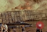 Image of Accidental fire destroys LSTs at West Loch, Pearl Harbor Oahu Hawaii USA, 1944, second 55 stock footage video 65675056760