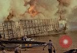 Image of Accidental fire destroys LSTs at West Loch, Pearl Harbor Oahu Hawaii USA, 1944, second 57 stock footage video 65675056760