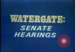 Image Alexander Butterfield commence témoignage Washington DC USA, 1973, de la seconde 4 séquences d'archives historiques vidéo 65675056773