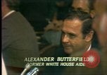 Image Alexander Butterfield commence témoignage Washington DC USA, 1973, de la seconde 55 séquences d'archives historiques vidéo 65675056773