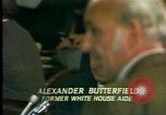 Image Alexander Butterfield commence témoignage Washington DC USA, 1973, de la seconde 59 séquences d'archives historiques vidéo 65675056773