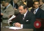 Standbild Alexander Butterfield zeugt Washington DC USA, 1973, aus Sekunde 10 historischem Filmmaterial Videoclip 65675056774