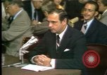 Standbild Alexander Butterfield zeugt Washington DC USA, 1973, aus Sekunde 12 historischem Filmmaterial Videoclip 65675056774