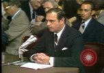 Standbild Alexander Butterfield zeugt Washington DC USA, 1973, aus Sekunde 18 historischem Filmmaterial Videoclip 65675056774