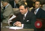 Standbild Alexander Butterfield zeugt Washington DC USA, 1973, aus Sekunde 35 historischem Filmmaterial Videoclip 65675056774