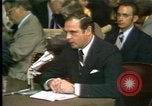 Standbild Alexander Butterfield zeugt Washington DC USA, 1973, aus Sekunde 38 historischem Filmmaterial Videoclip 65675056774
