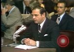 Standbild Alexander Butterfield zeugt Washington DC USA, 1973, aus Sekunde 43 historischem Filmmaterial Videoclip 65675056774