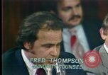 Standbild Alexander Butterfield zeugt Washington DC USA, 1973, aus Sekunde 62 historischem Filmmaterial Videoclip 65675056774