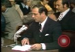 Image of Butterfield testimony in Watergate Washington DC USA, 1973, second 33 stock footage video 65675056775
