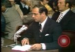 Image of Butterfield testimony in Watergate Washington DC USA, 1973, second 36 stock footage video 65675056775