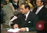 Image of Butterfield testimony in Watergate Washington DC USA, 1973, second 37 stock footage video 65675056775