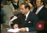 Image of Butterfield testimony in Watergate Washington DC USA, 1973, second 38 stock footage video 65675056775