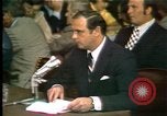Image of Butterfield testimony in Watergate Washington DC USA, 1973, second 39 stock footage video 65675056775