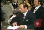Image of Butterfield testimony in Watergate Washington DC USA, 1973, second 42 stock footage video 65675056775