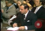 Image of Butterfield testimony in Watergate Washington DC USA, 1973, second 47 stock footage video 65675056775