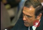 Image of Butterfield testimony in Watergate Washington DC USA, 1973, second 54 stock footage video 65675056775