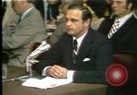 Image of Butterfield testifies Washington DC USA, 1973, second 13 stock footage video 65675056776