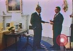 Image of President Richard Nixon Washington DC USA, 1972, second 39 stock footage video 65675056788