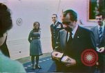 Image of President Richard Nixon Washington DC USA, 1972, second 54 stock footage video 65675056791