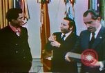 Image of President Richard Nixon Washington DC USA, 1972, second 57 stock footage video 65675056791