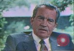 Image of President Richard Nixon Washington DC USA, 1972, second 39 stock footage video 65675056792