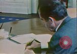 Standbild Präsident Richard Nixon United States USA, 1972, aus Sekunde 62 historischem Filmmaterial Videoclip 65675056798
